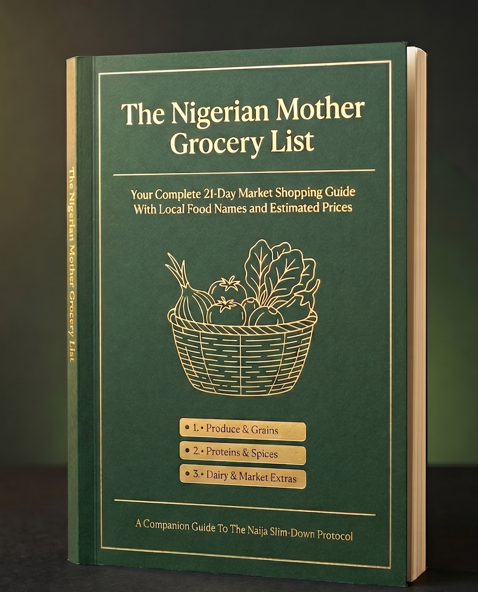Bonus 1 — Nigerian Mother Grocery List